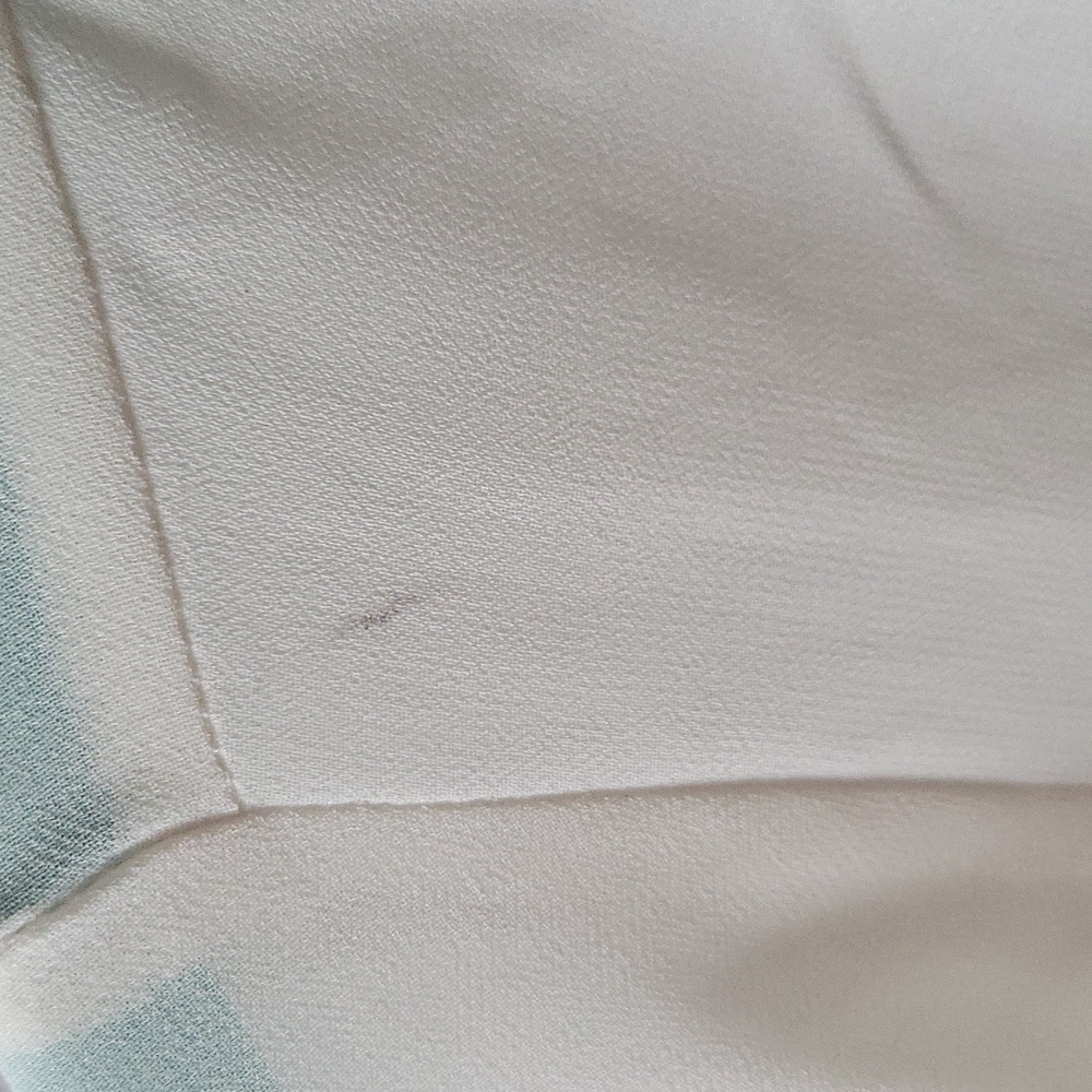 Cream white express sheer shirt - Picture 3 of 4